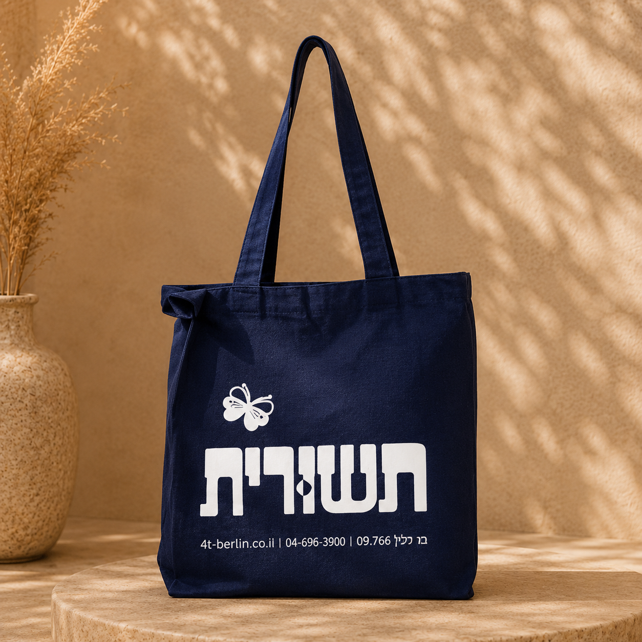 כותנה כחול ושחור 50/40/12