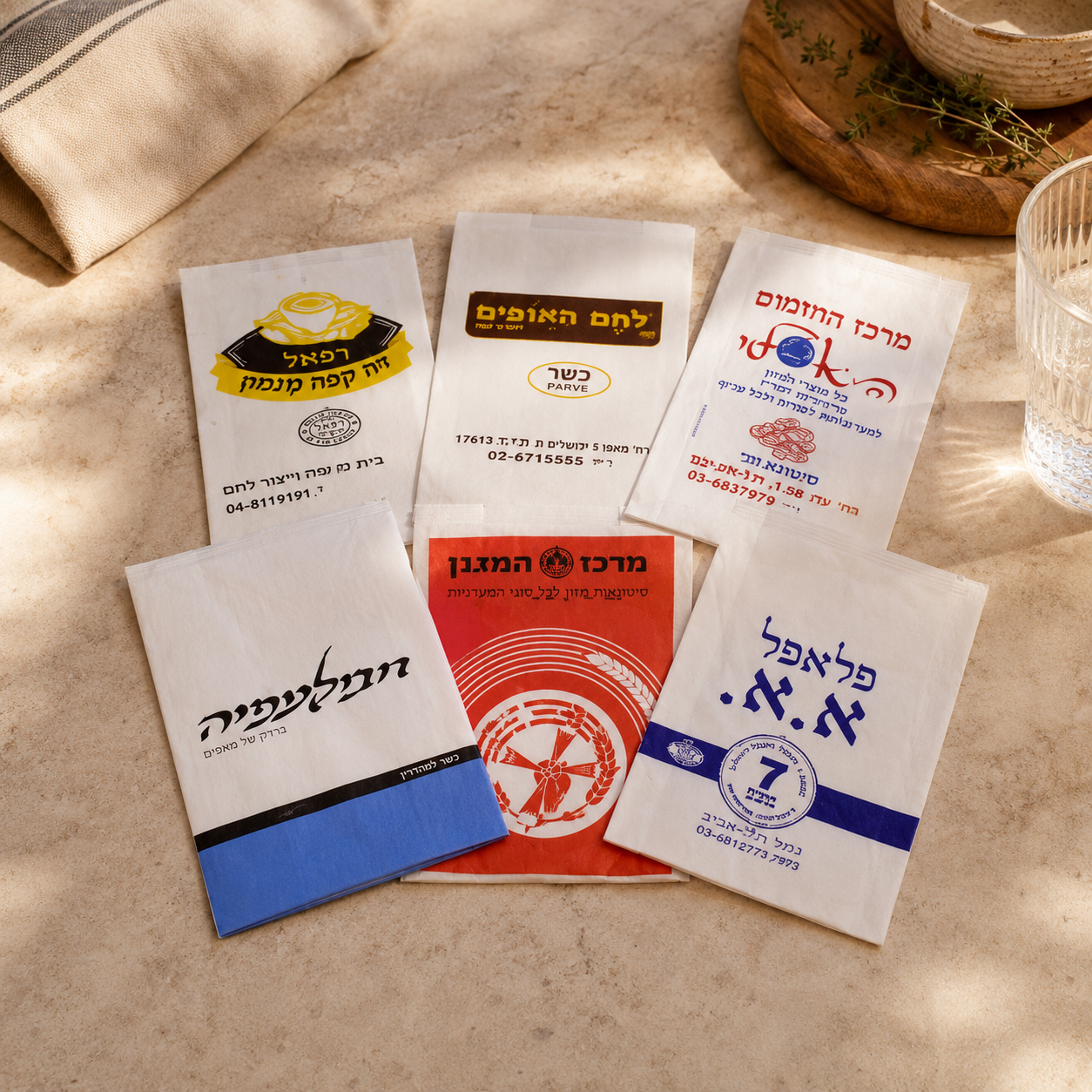 שקיות נייר לפיתה 17/21/23